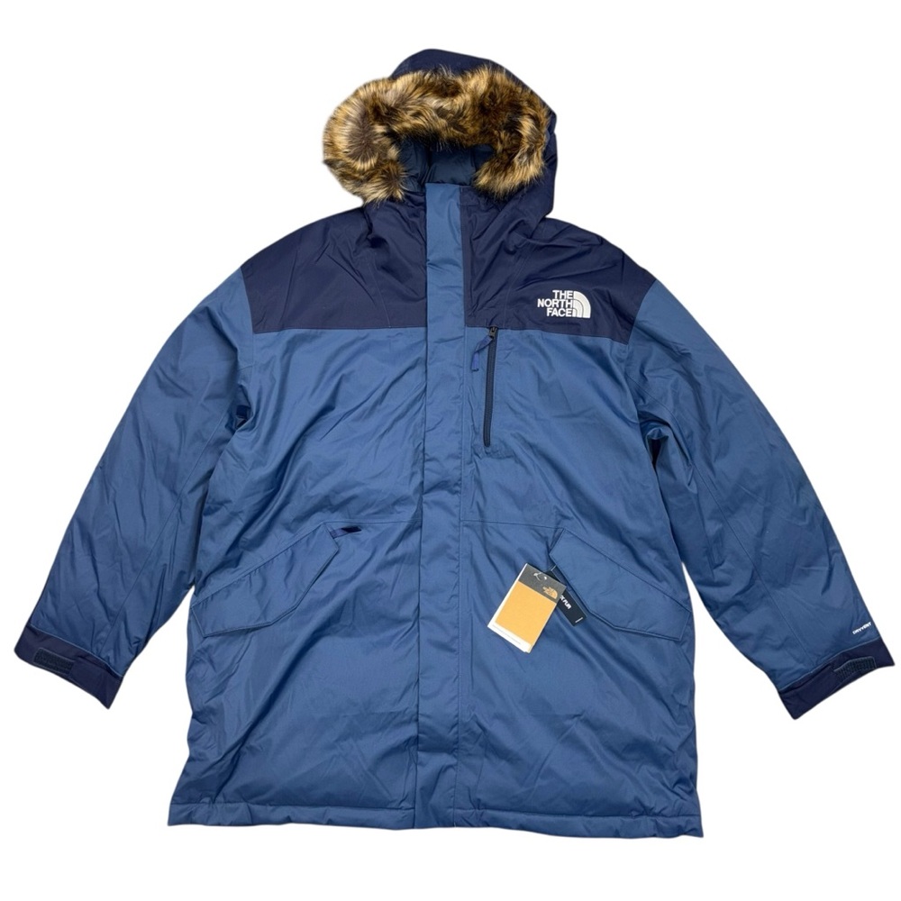 The North Face Bedford Full Zip Shady Blue Down Parka